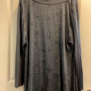 New without tags Fresh FX grey tunic size XL
